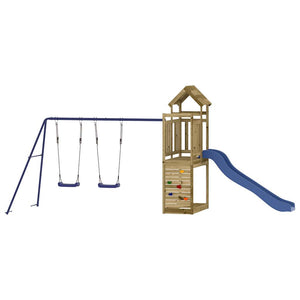 vidaXL Outdoor Playset Impregnated Wood Pine