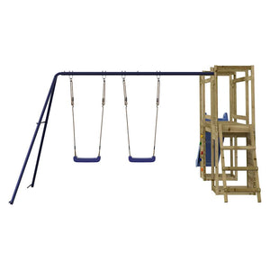 vidaXL Outdoor Playset Impregnated Wood Pine