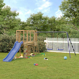 vidaXL Outdoor Playset Impregnated Wood Pine