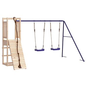 vidaXL Outdoor Playset Solid Wood Pine