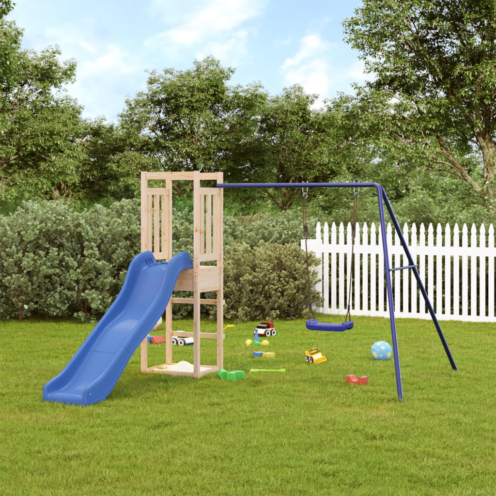 vidaXL Outdoor Playset Impregnated Wood Pine