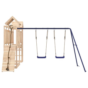 vidaXL Outdoor Playset Solid Wood Pine