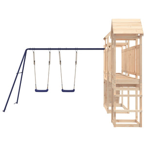 vidaXL Outdoor Playset Solid Wood Pine