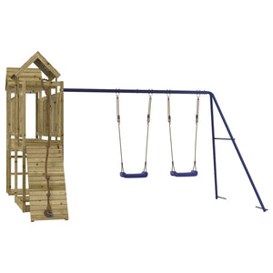 vidaXL Outdoor Playset Impregnated Wood Pine