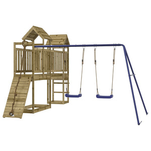 vidaXL Outdoor Playset Impregnated Wood Pine