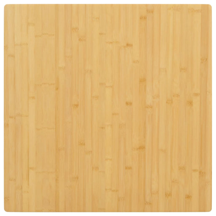 vidaXL Table Top 70x70x1.5 cm Bamboo