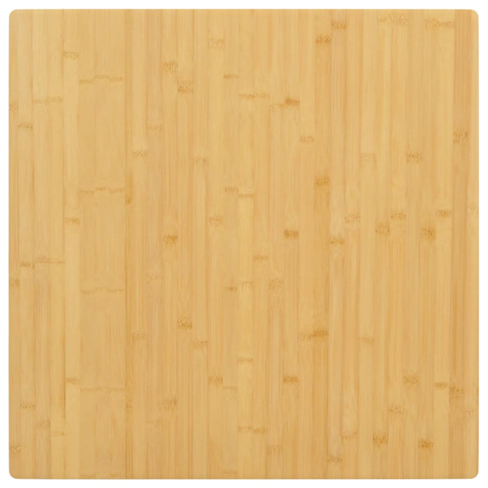 vidaXL Table Top 70x70x2.5 cm Bamboo