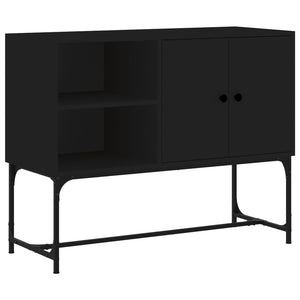 vidaXL Sideboard Black 100x40x79.5 cm Engineered Wood