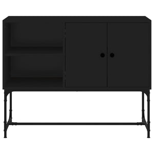 vidaXL Sideboard Black 100x40x79.5 cm Engineered Wood