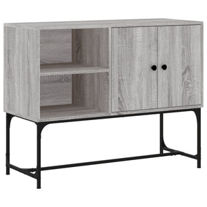 vidaXL Sideboard Grey Sonoma 100x40x79.5 cm Engineered Wood