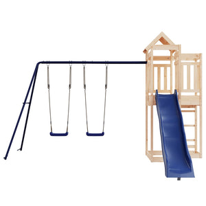 vidaXL Outdoor Playset Solid Wood Pine