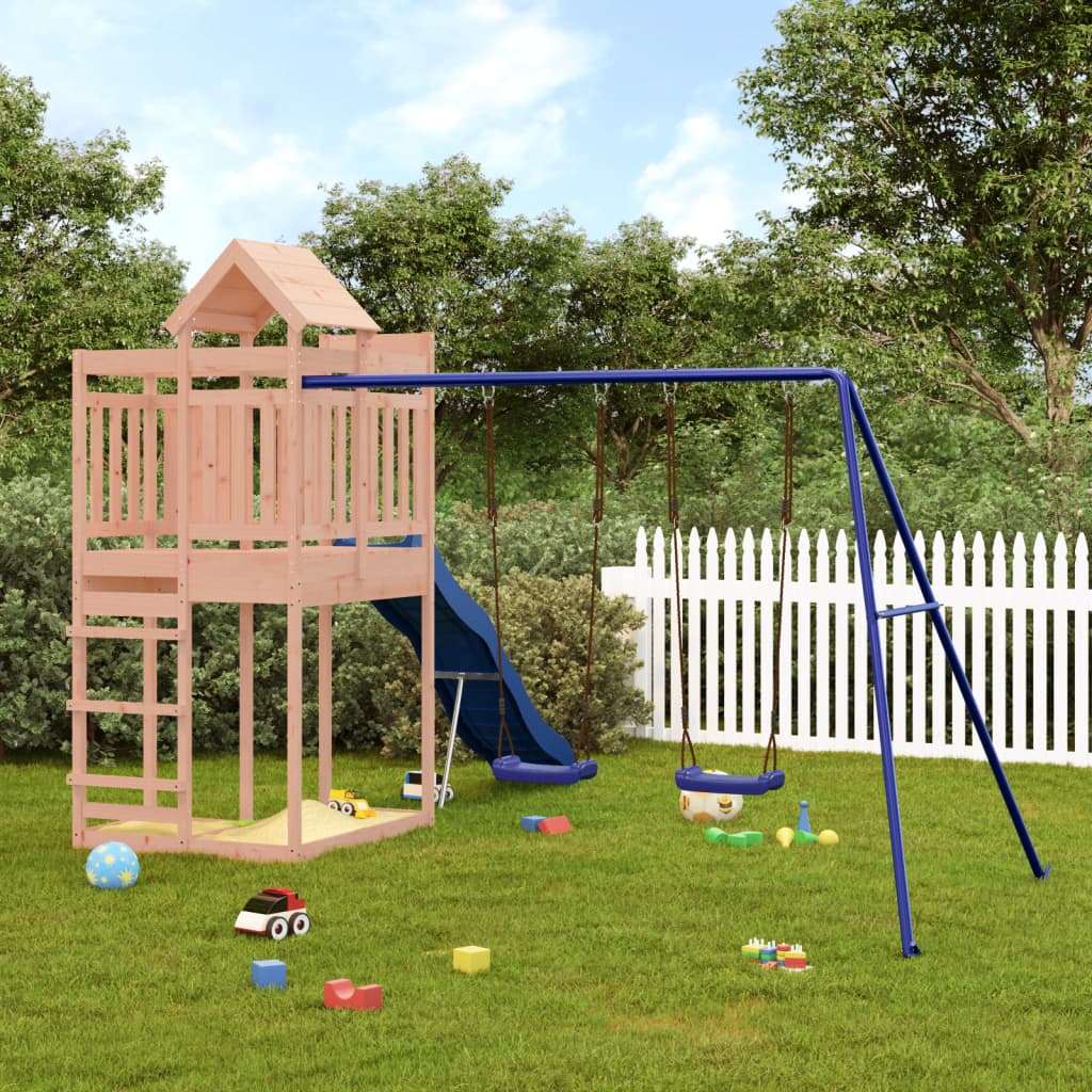 vidaXL Outdoor Playset Solid Wood Douglas