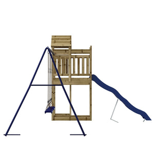 vidaXL Outdoor Playset Impregnated Wood Pine