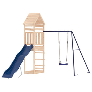 vidaXL Outdoor Playset Solid Wood Pine