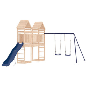 vidaXL Outdoor Playset Solid Wood Pine