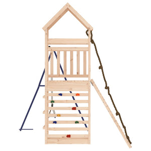 vidaXL Outdoor Playset Solid Wood Pine