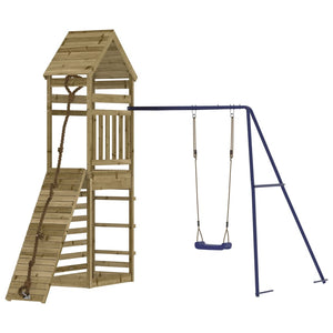 vidaXL Outdoor Playset Impregnated Wood Pine