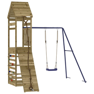 vidaXL Outdoor Playset Impregnated Wood Pine