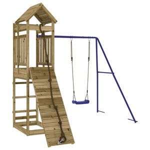 vidaXL Outdoor Playset Impregnated Wood Pine