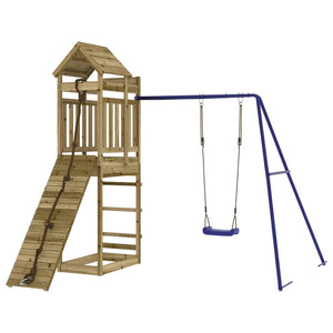 vidaXL Outdoor Playset Impregnated Wood Pine