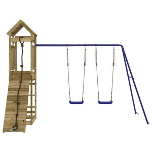 vidaXL Outdoor Playset Impregnated Wood Pine