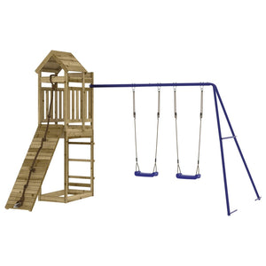 vidaXL Outdoor Playset Impregnated Wood Pine