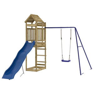 vidaXL Outdoor Playset Impregnated Wood Pine