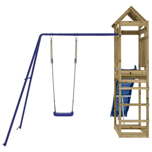 vidaXL Outdoor Playset Impregnated Wood Pine