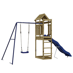 vidaXL Outdoor Playset Impregnated Wood Pine