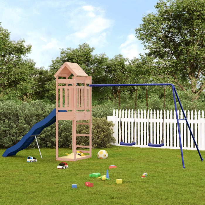 vidaXL Outdoor Playset Solid Wood Douglas