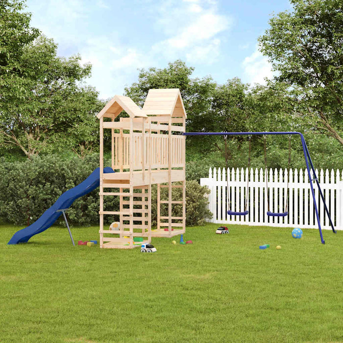 vidaXL Outdoor Playset Solid Wood Pine