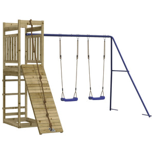 vidaXL Outdoor Playset Impregnated Wood Pine