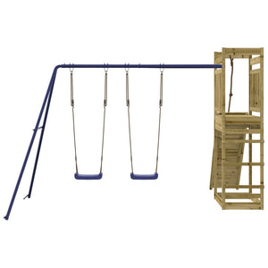 vidaXL Outdoor Playset Impregnated Wood Pine