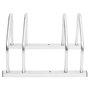 vidaXL Bike Rack for 2 Bikes Galvanised Steel