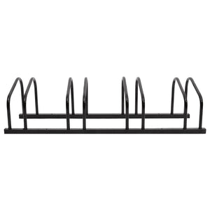 vidaXL Bike Rack for 4 Bikes Black Steel