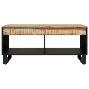 vidaXL Coffee Table 90x50x40 cm Solid Wood Reclaimed