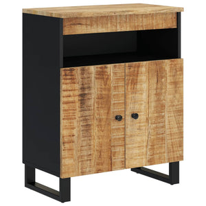 vidaXL Sideboard with 2 Doors 60x33x75 cm Solid Wood Mango