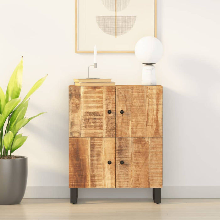 vidaXL Sideboard with 4 Doors 60x33x75 cm Solid Wood Mango