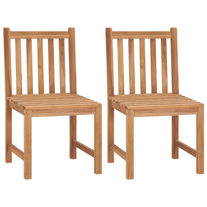 vidaXL 4 Piece Garden Dining Set Solid Wood Teak