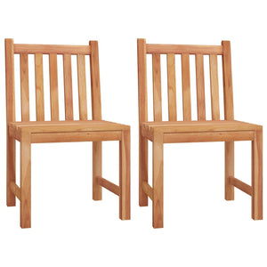 vidaXL 4 Piece Garden Dining Set Solid Wood Teak