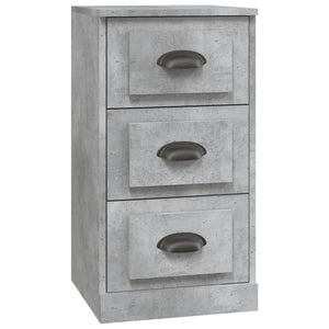 vidaXL Sideboard Concrete Grey 36x35.5x67.5 cm Engineered Wood