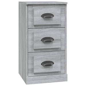 vidaXL Sideboard Grey Sonoma 36x35.5x67.5 cm Engineered Wood