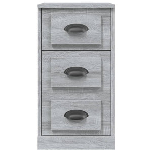 vidaXL Sideboard Grey Sonoma 36x35.5x67.5 cm Engineered Wood