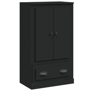 vidaXL Highboard Black 60x35.5x103.5 cm Engineered Wood