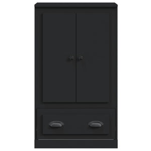 vidaXL Highboard Black 60x35.5x103.5 cm Engineered Wood