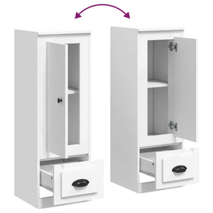 vidaXL Highboard White 36x35.5x103.5 cm Engineered Wood