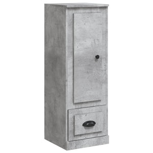 vidaXL Highboard Concrete Grey 36x35.5x103.5 cm Engineered Wood