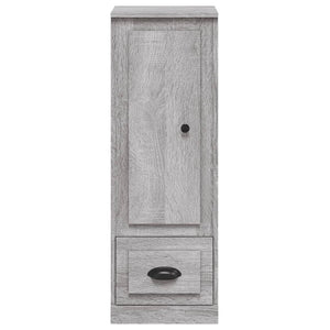 vidaXL Highboard Grey Sonoma 36x35.5x103.5 cm Engineered Wood