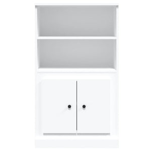 vidaXL Highboard White 60x35.5x103.5 cm Engineered Wood