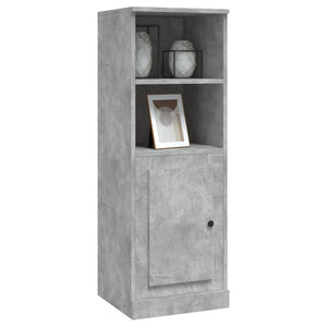 vidaXL Highboard Concrete Grey 36x35.5x103.5 cm Engineered Wood